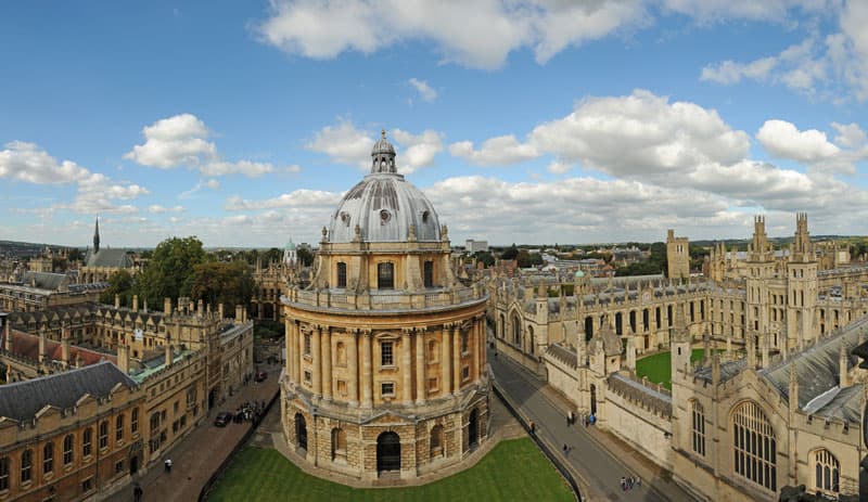 Oxfordshire's iconic city views
